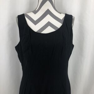 Styleworks Black Sleeveless Cutout Balloon Bottom Maxi Dress XL